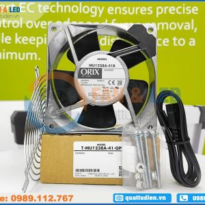 Quạt ORIX T-MU1238A-41-GP, 200VAC, 120x120x38mm