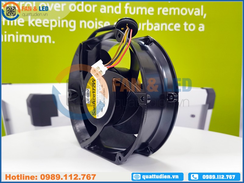 Quạt SANYO DENKI 9WG5748P5G011, 48VDC, 172x150x51mm