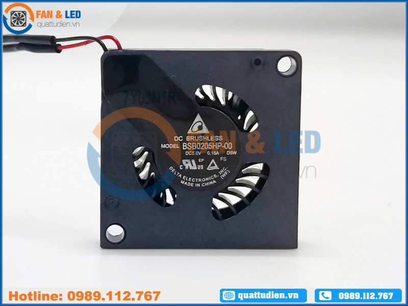 Quạt DELTA BSB0205HP-00, 5VDC, 20x20x5mm