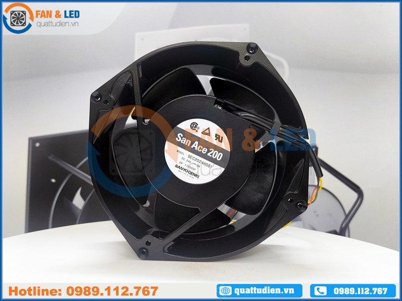 Quạt SANYO DENKI 9EC2024H001, 24VDC, 200x70mm