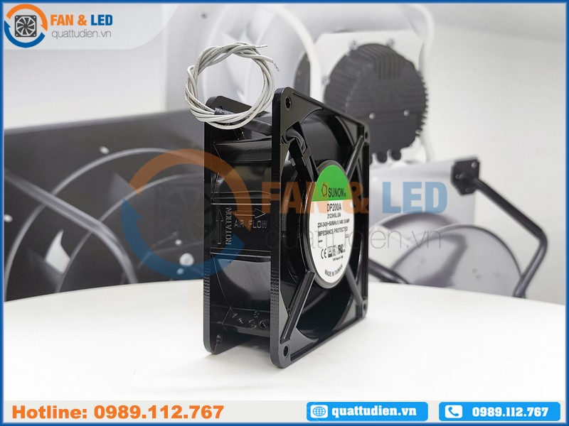 Quạt SUNON DP200A-2123HSL.GN, 220-240VAC, 120x120x38mm