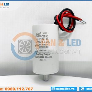 Tụ điện Tongyu CBB60 6uF, 450VAC