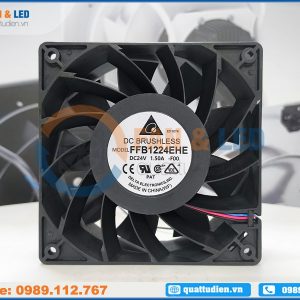 Quạt DELTA FFB1224EHE, 24VDC, 120x120x38mm