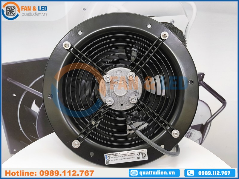 Quạt EBMPAPST W2D200-CA02-01, 230/400VAC, 200mm