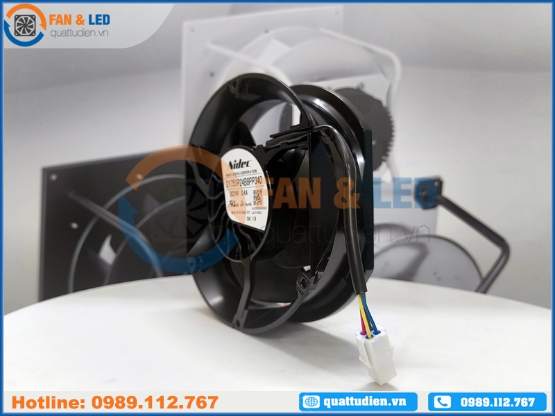 Quạt NIDEC D1751P24B8PP340, 24VDC, 172x150x51mm