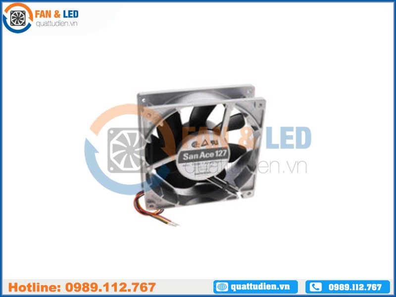 Quạt SANYO DENKI 109E1324A105, 24VDC, 127x127x38mm