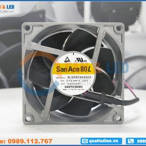Quạt SANYO DENKI 9LG0824A4003, 24VDC, 80x80x25mm