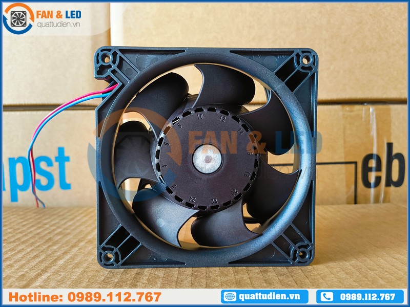 Quạt EBMPAPST DV5214N, 24VDC, 127x127x38mm