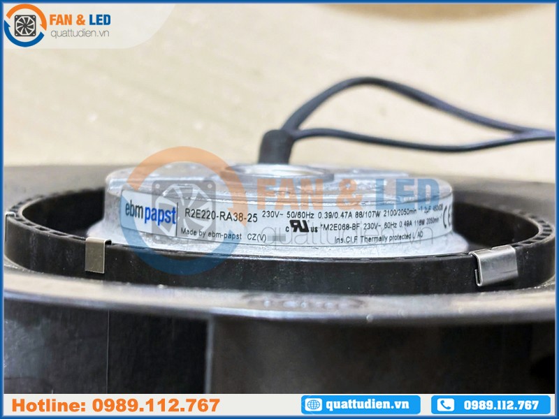 Quạt EBMPAPST R2E220-RA38-25, 230VAC, 220mm