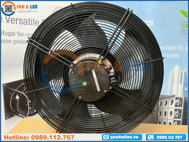 Quạt EBMPAPST S3G500-ZQ12-90, 3 Pha, 380~480VAC, 500mm