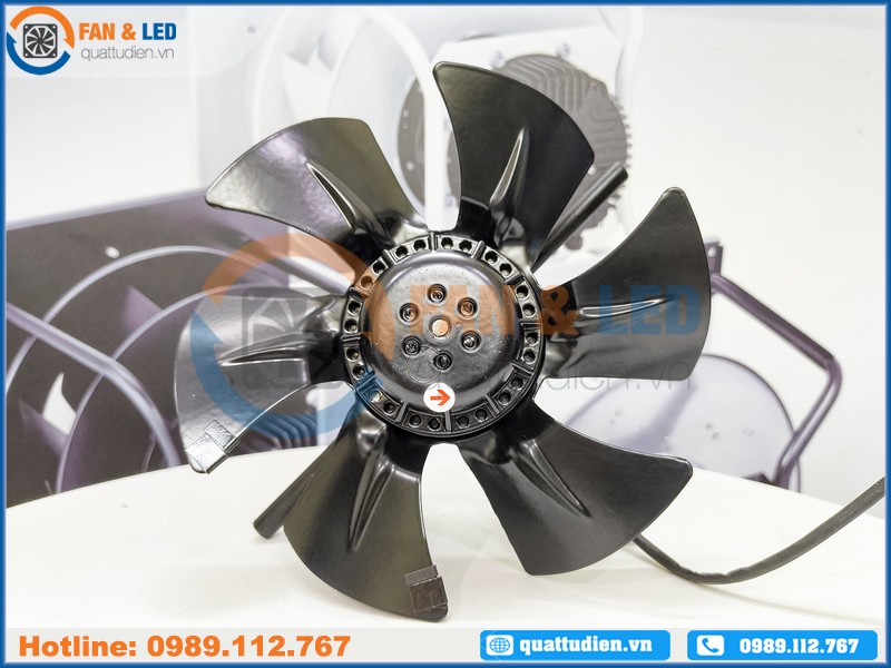 Quạt tủ điện G-112AG, 380VAC, 217mm