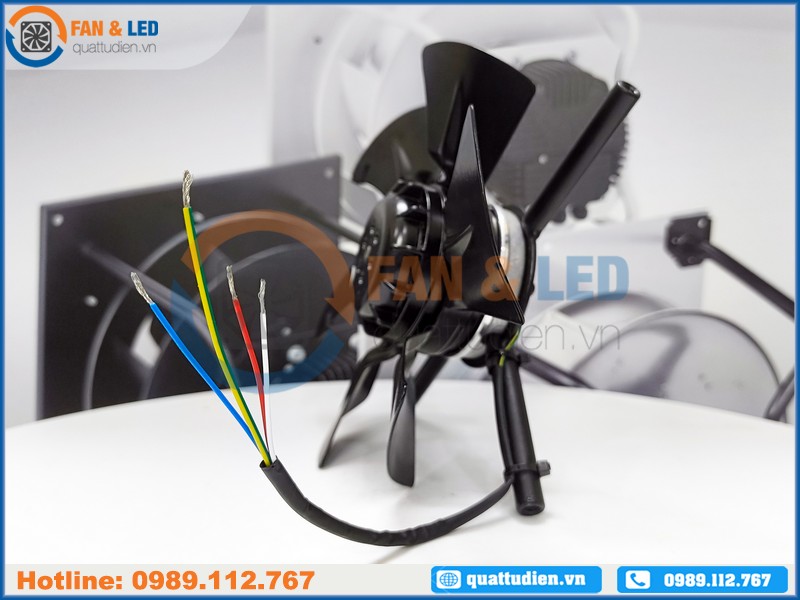 Quạt tủ điện G-112AG, 380VAC, 217mm