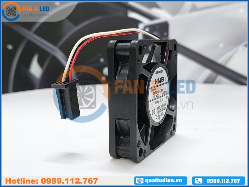 Quạt NMB 2406VL-S5W-B79, 24VDC, 60x60x15mm