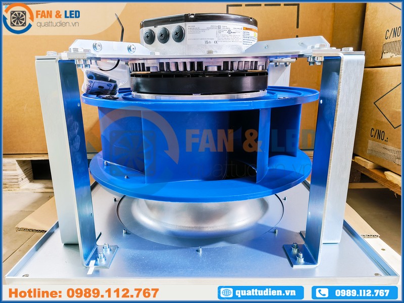 Quạt ZIEHL-ABEGG GR40C-ZID.GG-CR, 3 Pha, 380~480VAC, 400mm