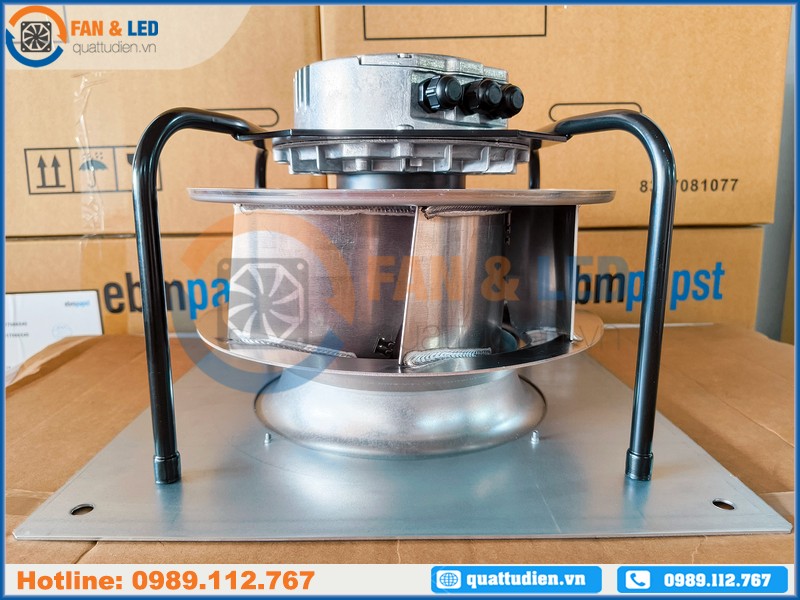 Quạt EBMPAPST K3G280-AU11-C3, 3 Pha, 380~480VAC, 1030Pa, 3935m³/h