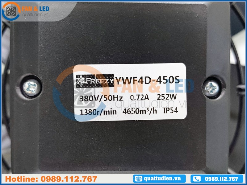 Quạt FREEZY YWF4D-450S, 380VAC, 450mm