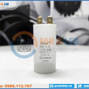 Tụ điện Dianz CBB60 3uF, 450VAC Giắc cắm