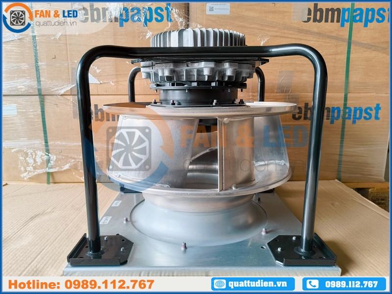 Quạt EBMPAPST K3G400-PA27-71, 3 Pha, 380~480VAC, 1400Pa, 11200m³/h
