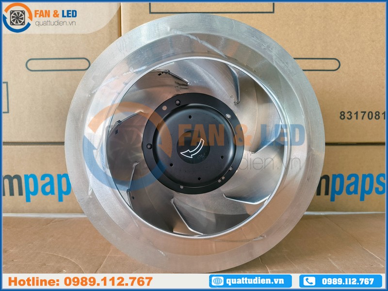Quạt EBMPAPST R3G250-AY11-C1, 3 Pha, 380~480VAC, 1100Pa, 3095m³/h