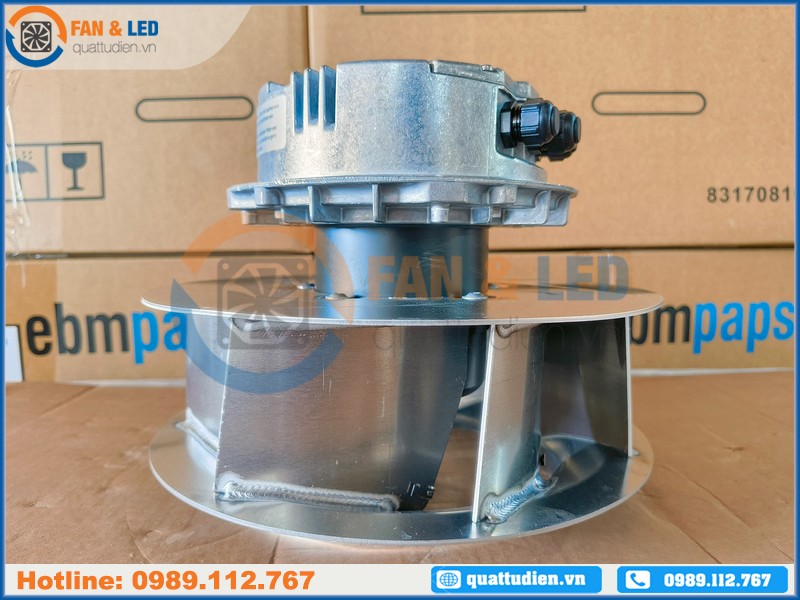 Quạt EBMPAPST R3G250-AY11-C1, 3 Pha, 380~480VAC, 1100Pa, 3095m³/h