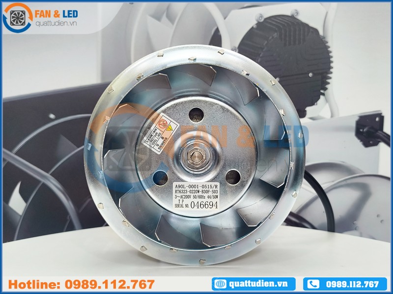 Quạt NMB RT6323-0220W-B30F-S03 3Pha, 200VAC, 160mm