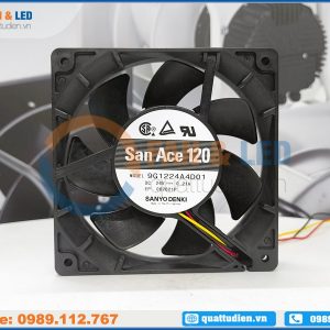 Quạt SANYO DENKI 9G1224A4D01, 24VDC, 120x120x25mm