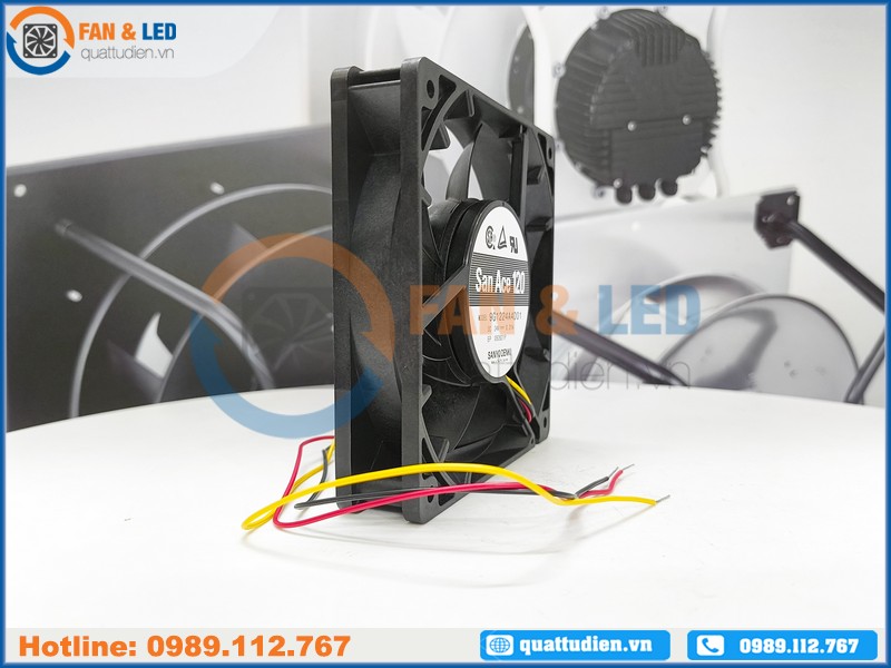 Quạt SANYO DENKI 9G1224A4D01, 24VDC, 120x120x25mm