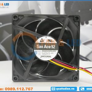 Quạt SANYO DENKI 9GA0924P4J03, 24VDC, 92x92x25mm