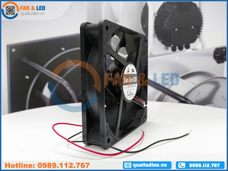 Quạt SANYO DENKI 9RA1248A4002, 48VDC, 120x120x25mm
