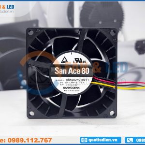 Quạt SANYO DENKI 9RA0824G10011, 24VDC, 80x80x38mm
