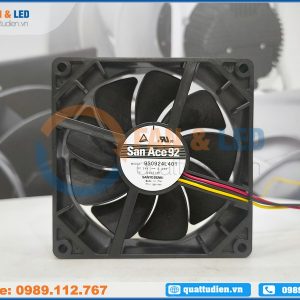 Quạt SANYO DENKI 9S0924L401, 24VDC, 92x92x25mm